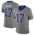 Josh Allen Buffalo Bills Nickel City Jersey - Gray