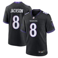 Lamar Jackson Baltimore Ravens Jersey - Black